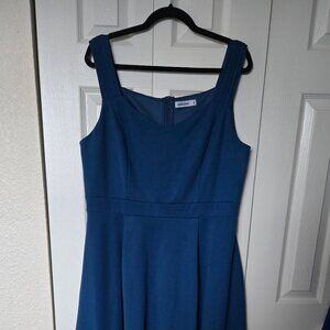TEAL dress with pockets